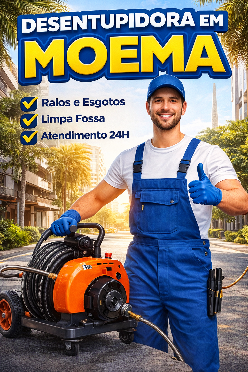 Desentupidora em Moema