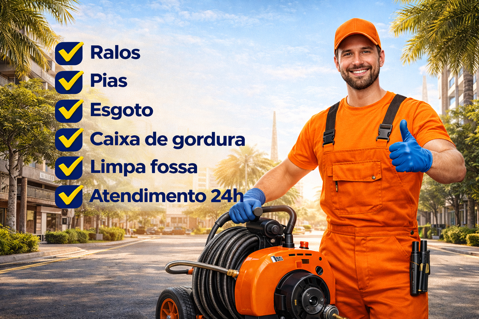 Empresa de desentupimentos em Moema SP